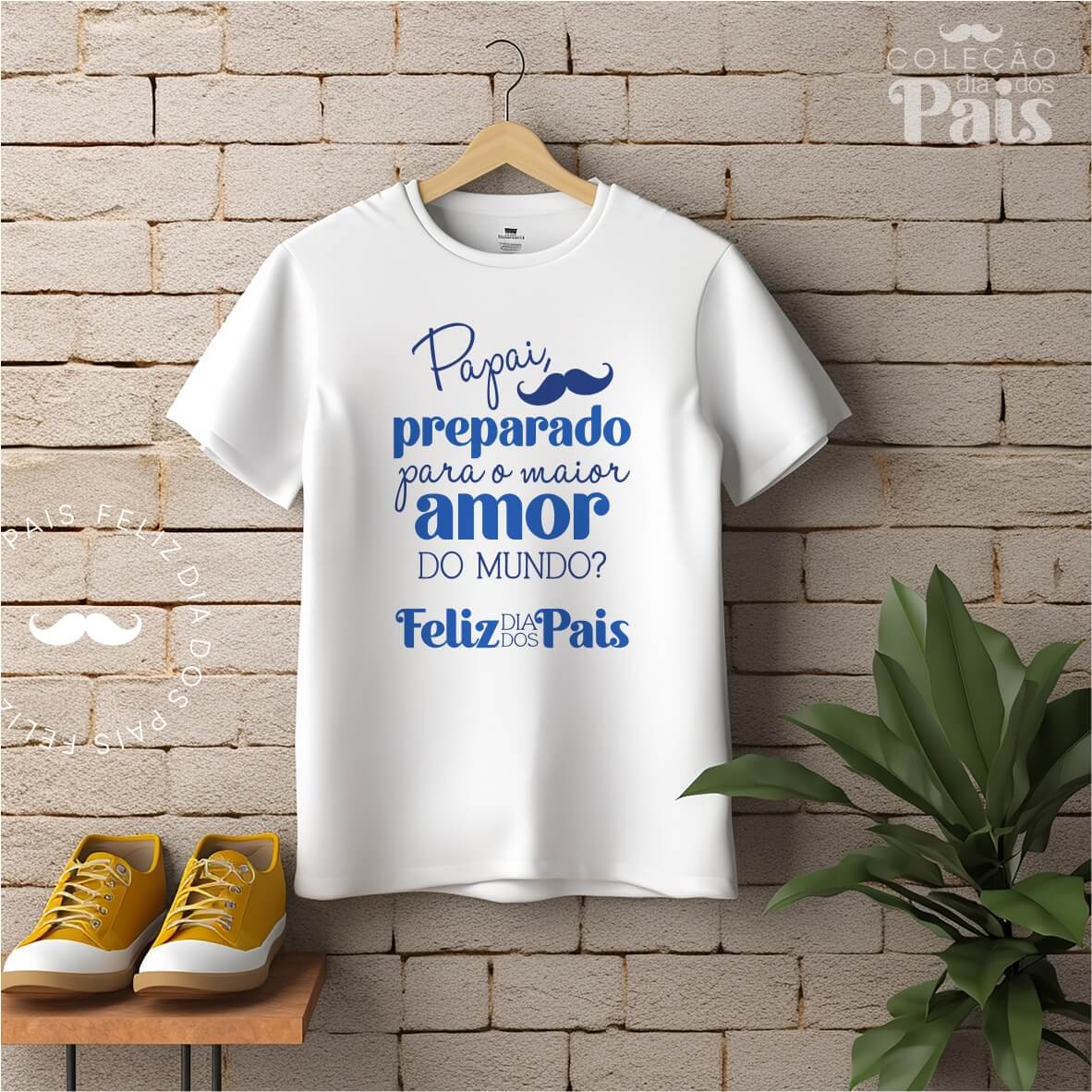Pacote de Artes Camisetas Dia dos Pais - Agência Vintage