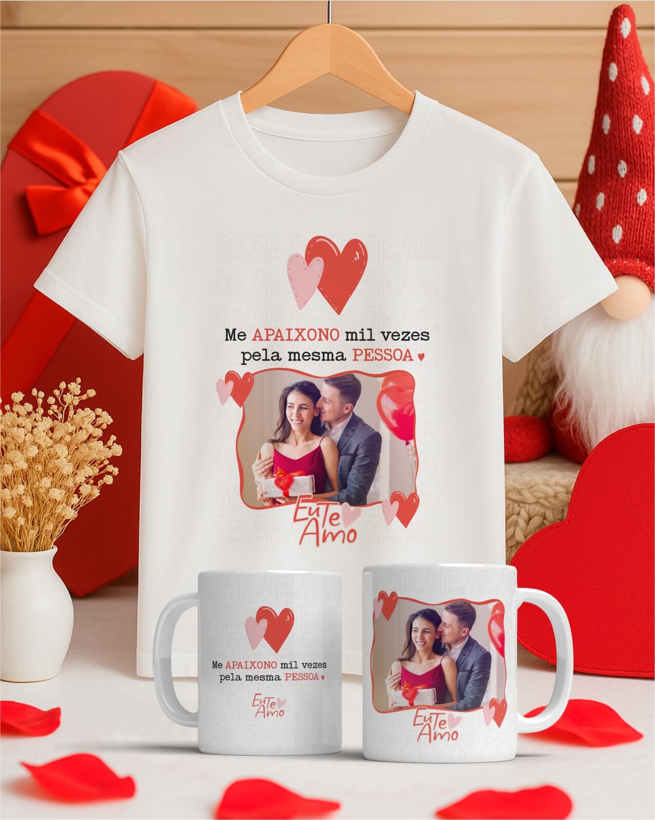 Pacote de artes namorados para canecas e camisetas personalizadas
