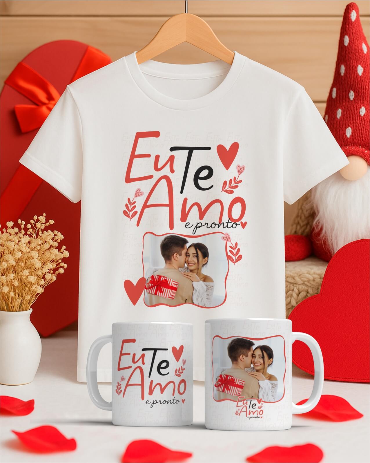 Pacote de artes namorados para canecas e camisetas personalizadas