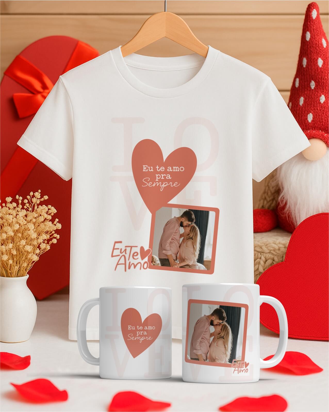 Pacote de artes namorados para canecas e camisetas personalizadas