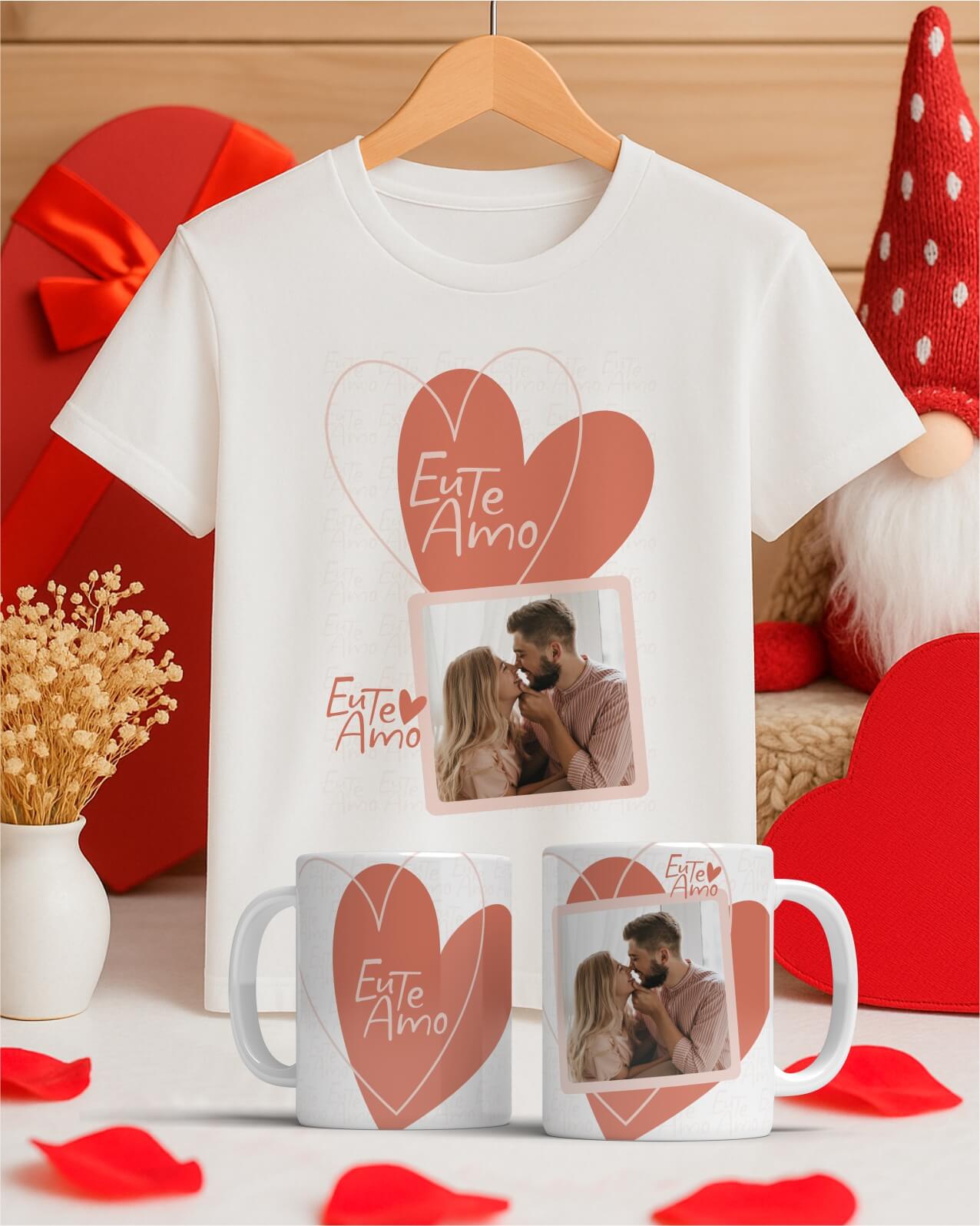 Pacote de artes namorados para canecas e camisetas personalizadas