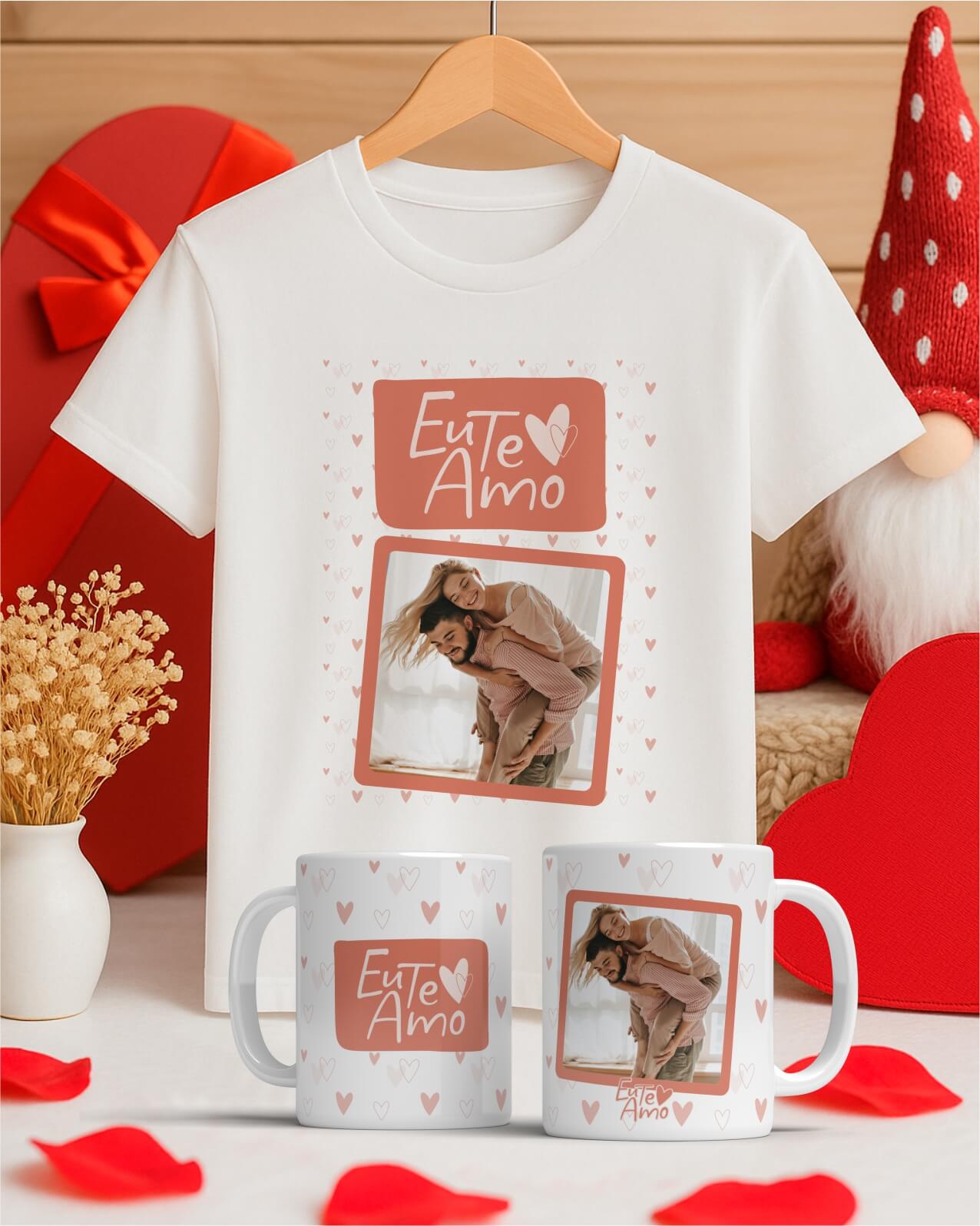 Pacote de artes namorados para canecas e camisetas personalizadas