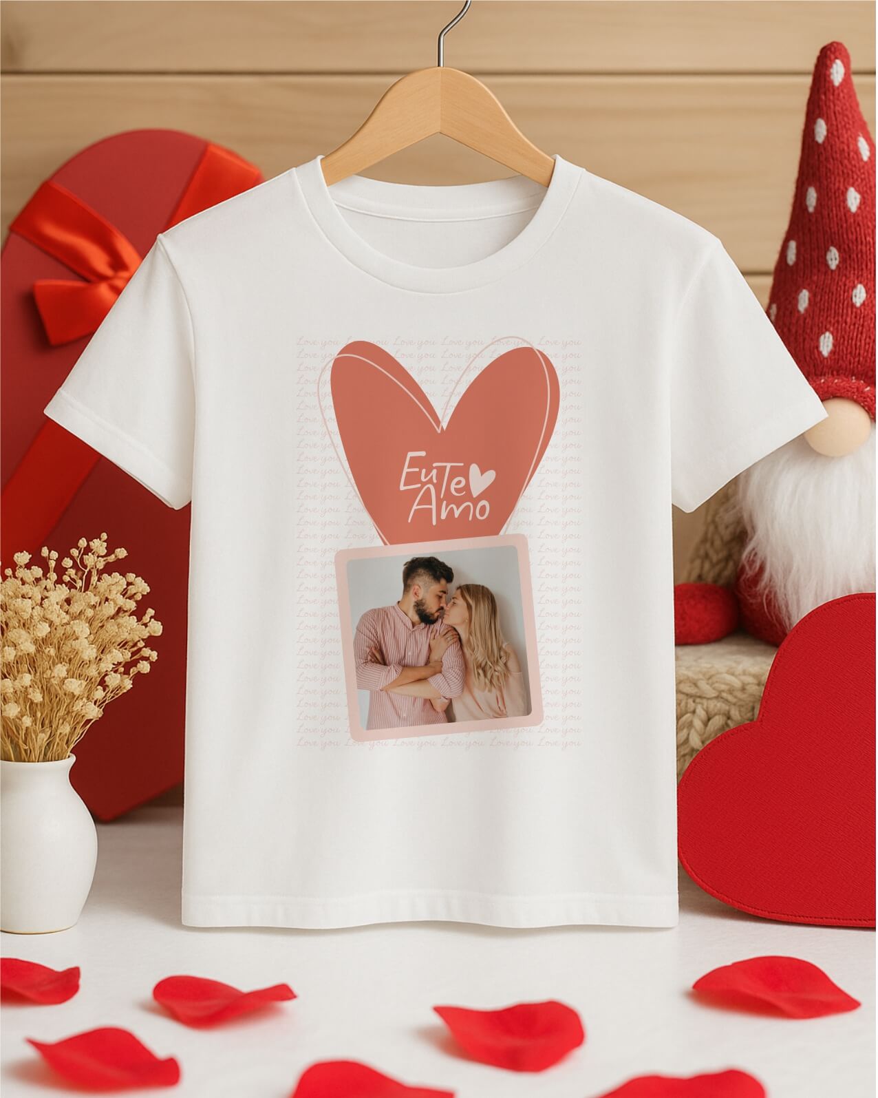 Kit com frases e ilustrações para presentes de casal, Caneca Namorados