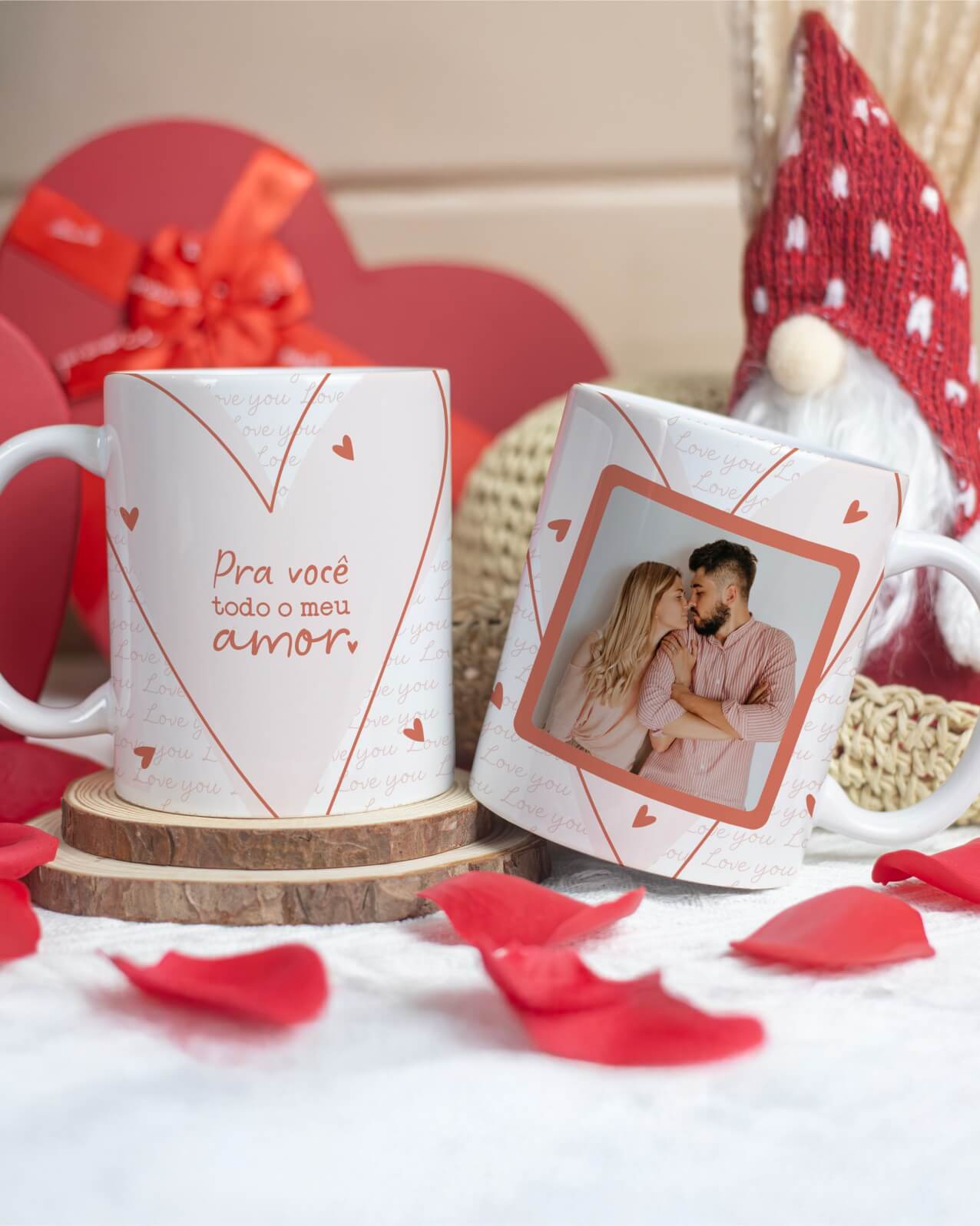 Pacote de artes namorados para canecas e camisetas personalizadas, Caneca Namorados