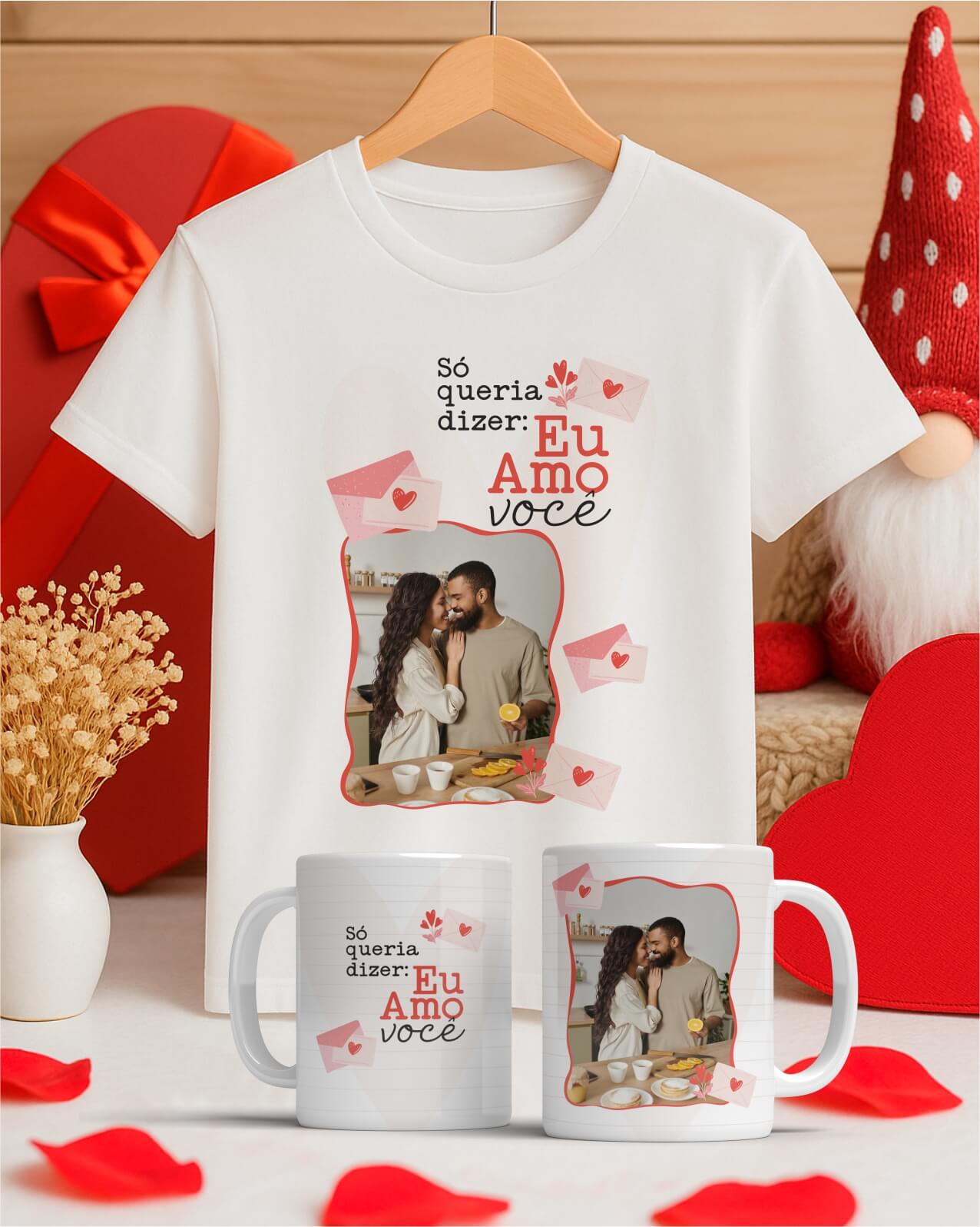 Pacote de artes namorados para canecas e camisetas personalizadas