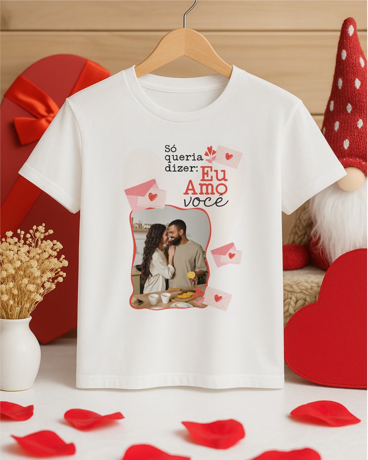 Kit criativo com artes para presentes personalizados de Dia dos Namorados, Caneca Namorados
