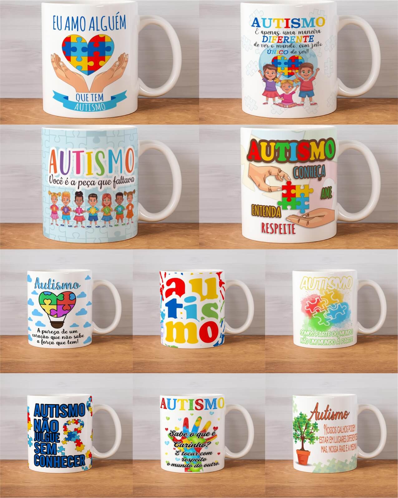 Autismo Caneca V1