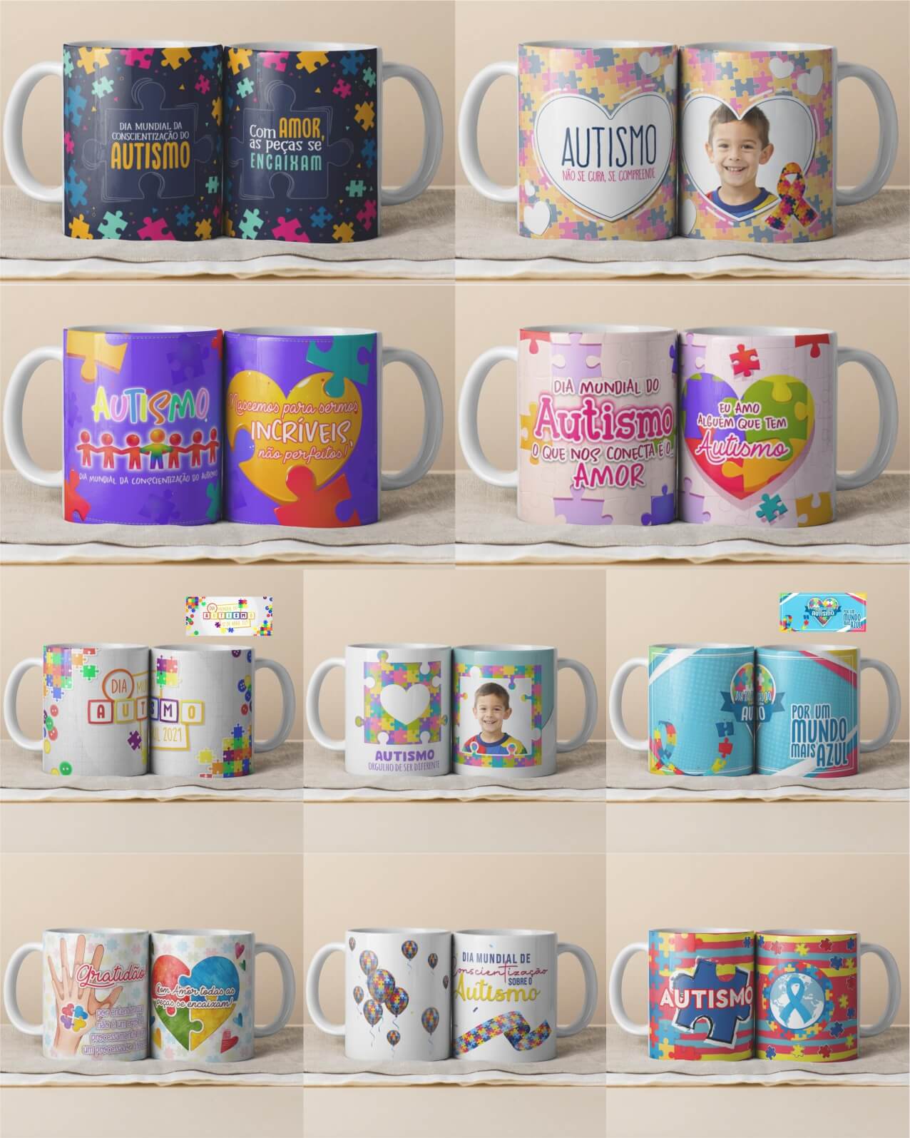 Autismo Caneca V2