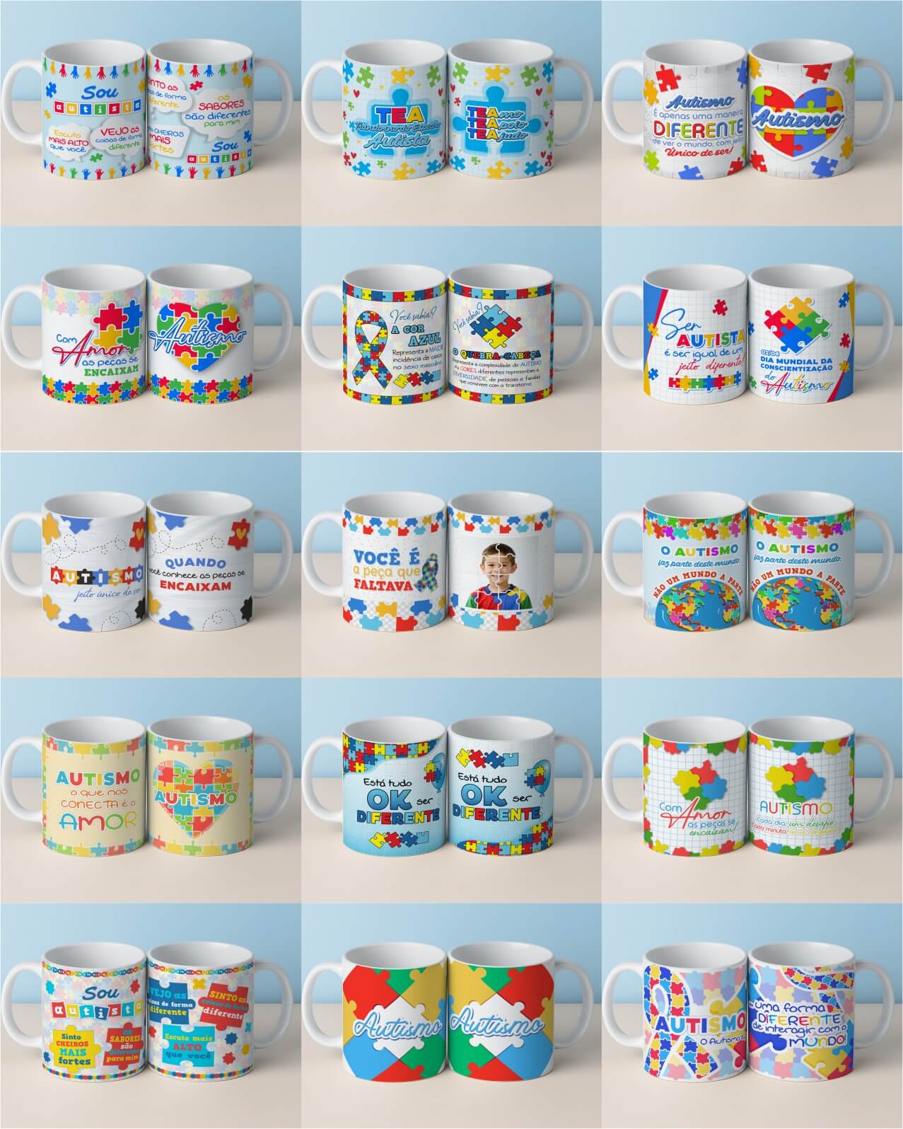 Autismo Caneca V3
