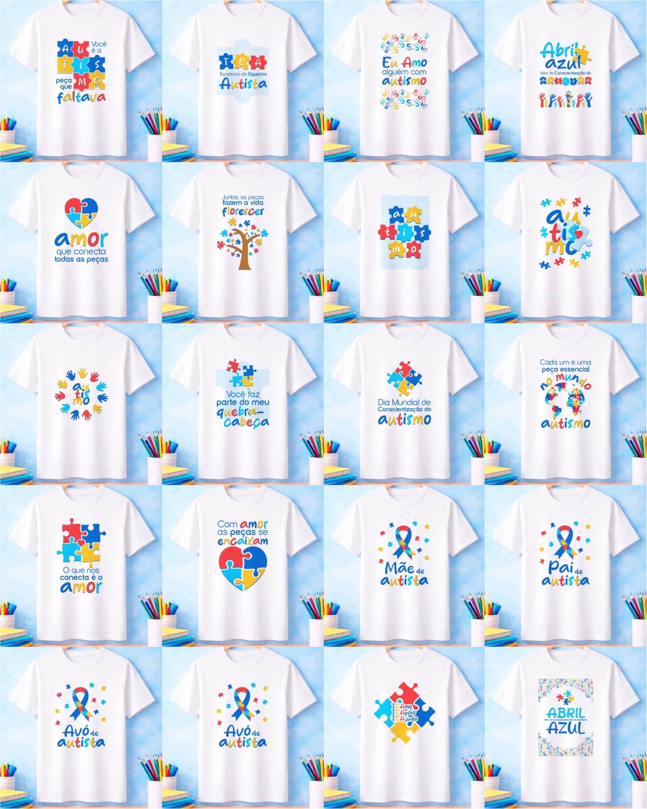 Camisa Autismo V6