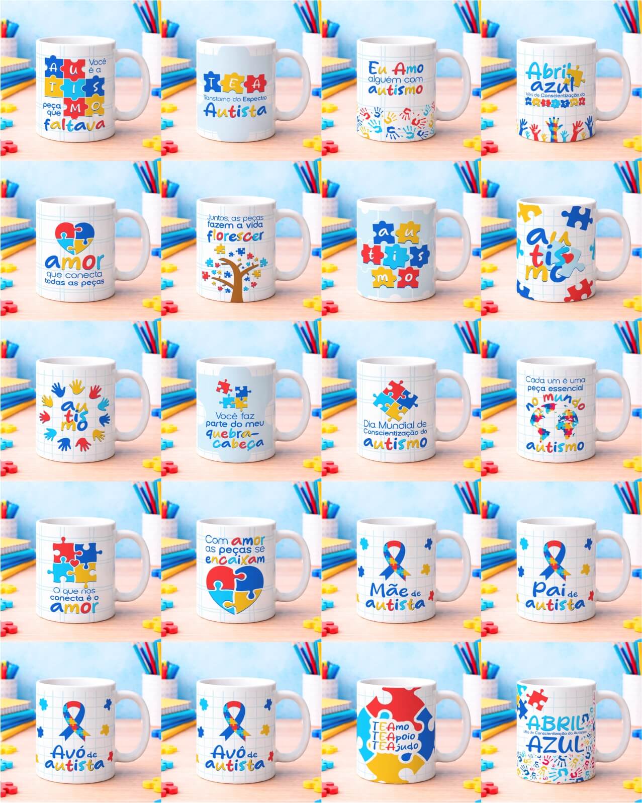 Caneca Autismo V6