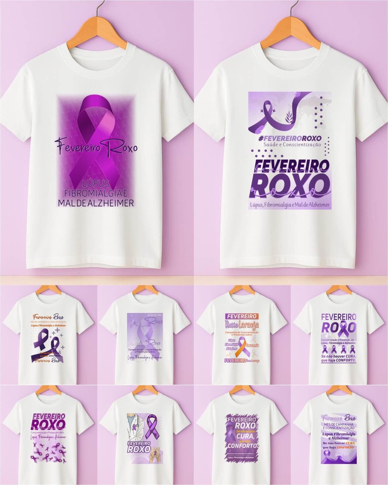 Fevereiro Roxo Camisa
