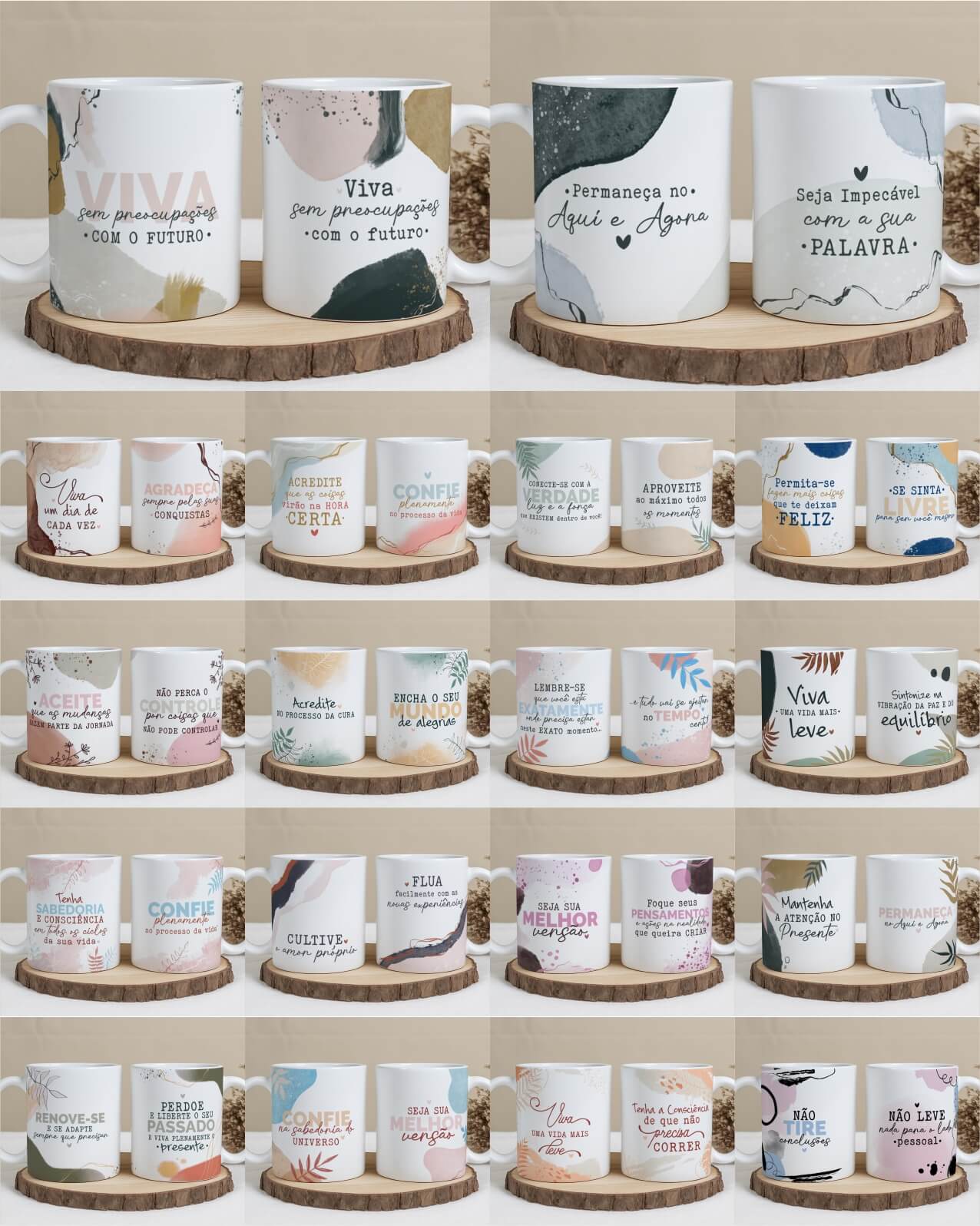 KIT CANECA POSITIVIDADE