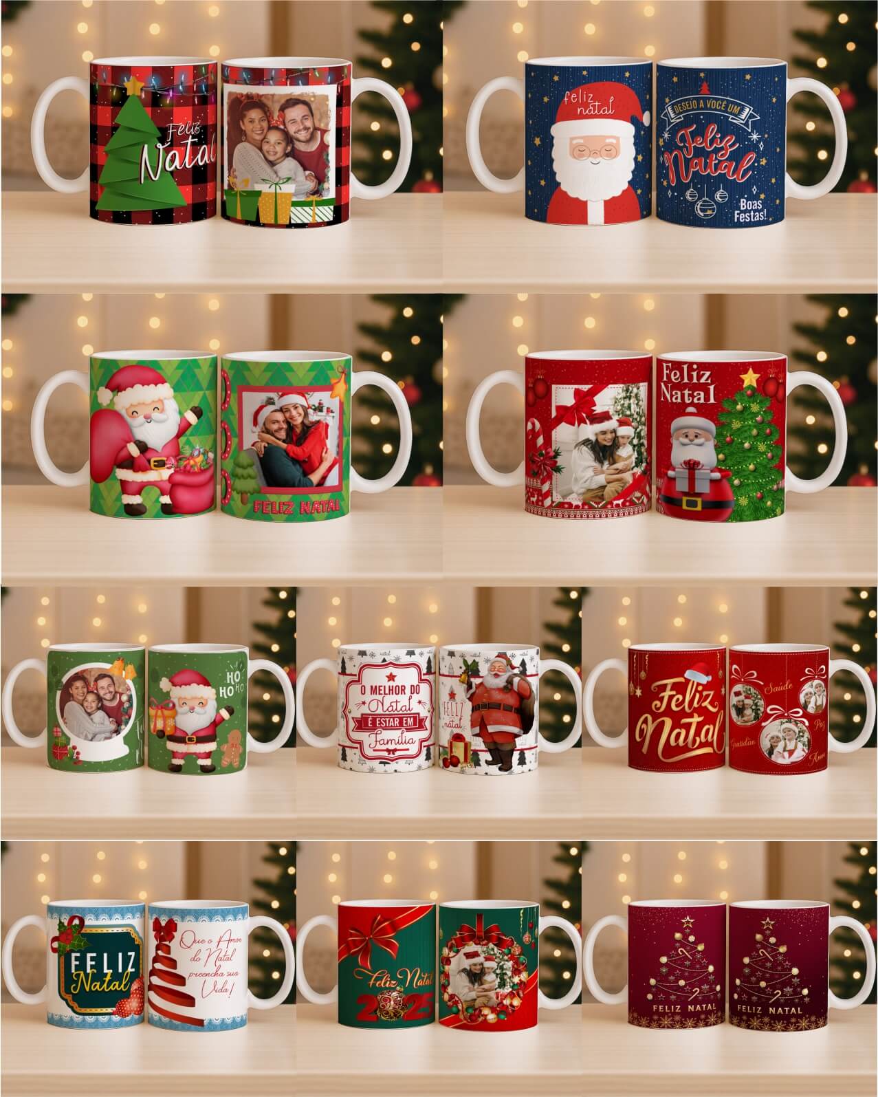 Kit 3 Caneca V3