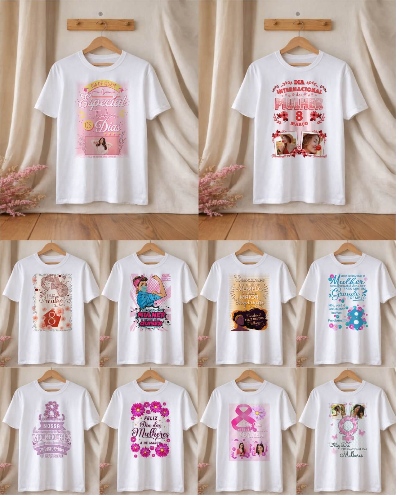 Kit Camisa Mulheres V1