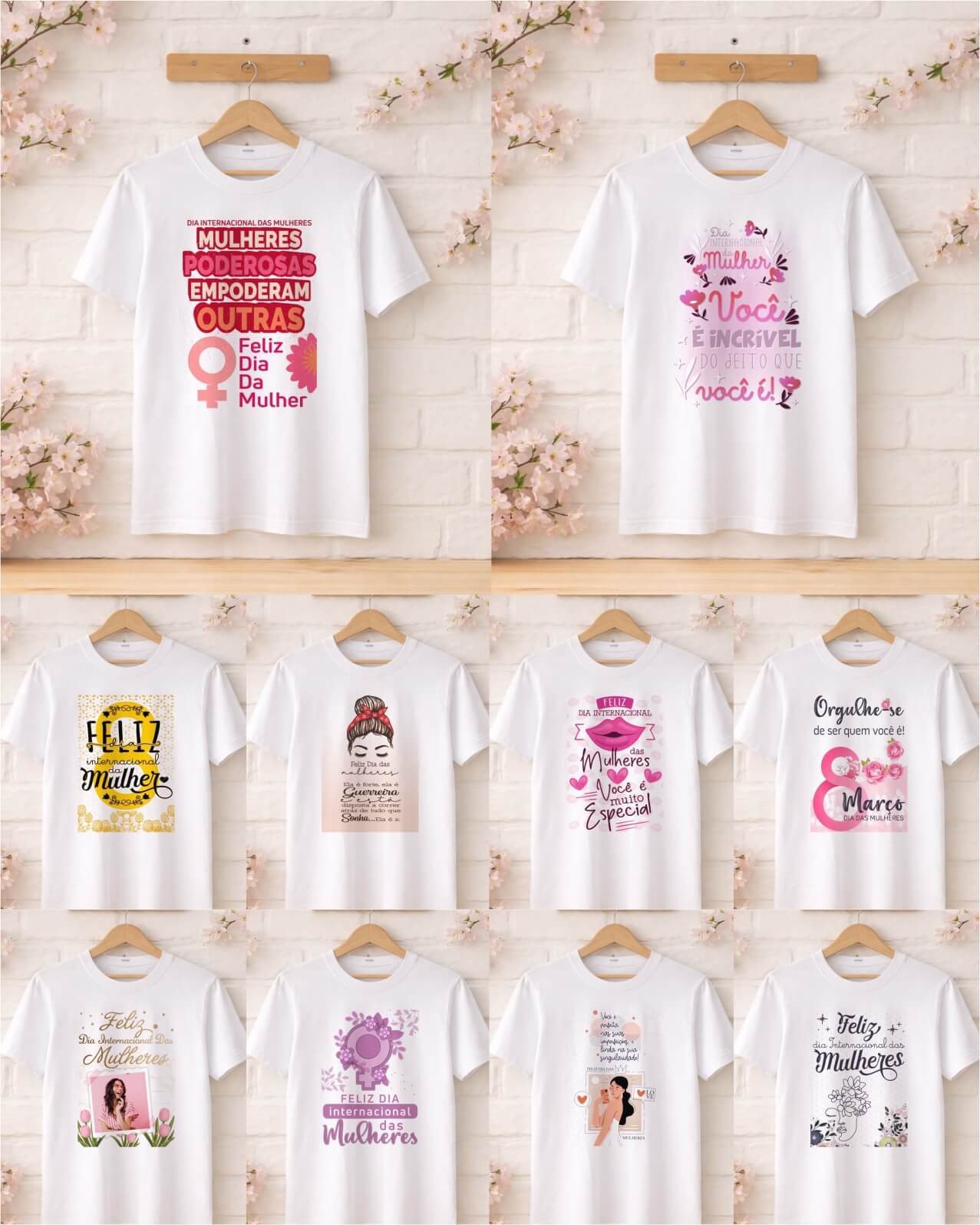 Kit Camisa Mulheres V2