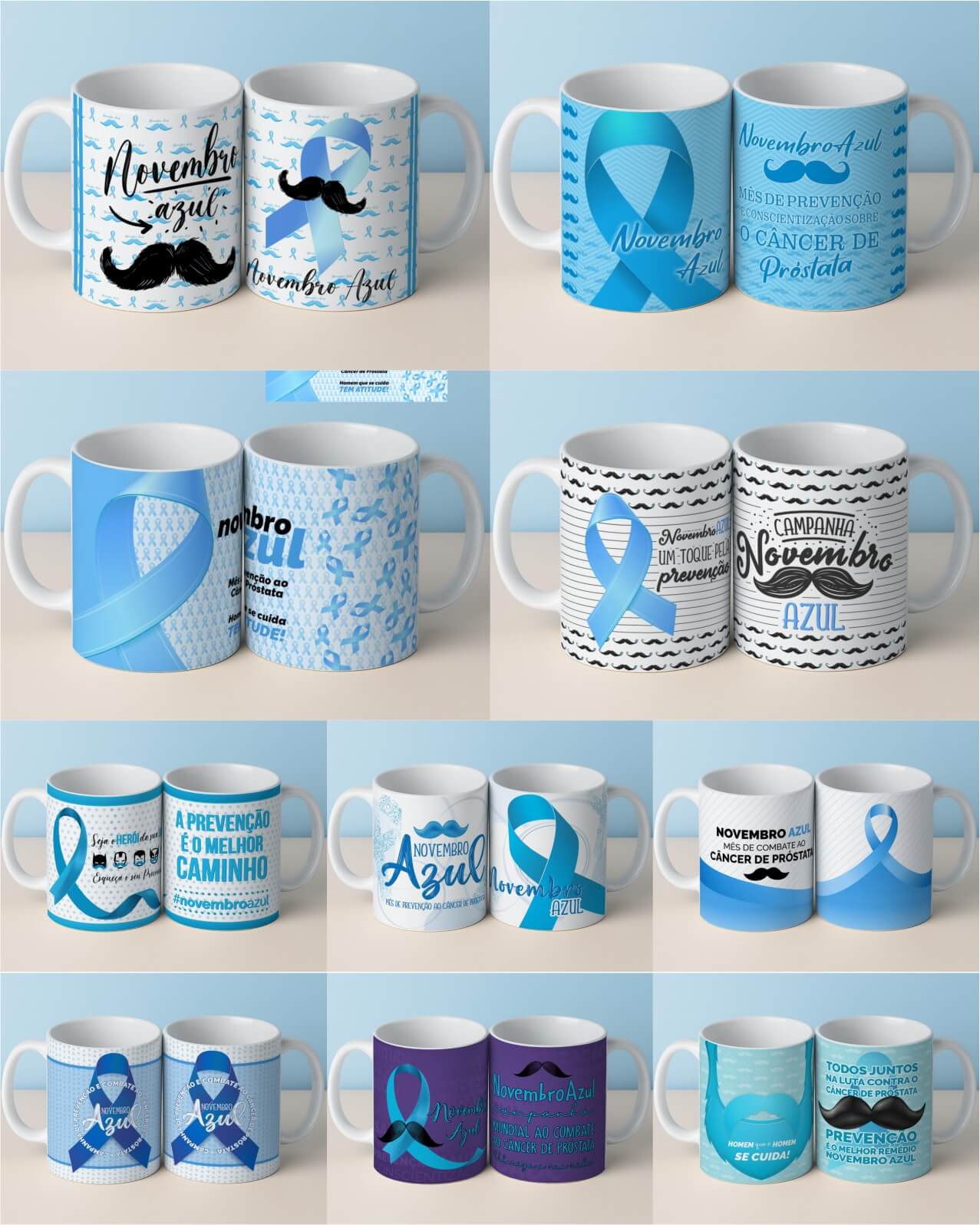Novembro Azul V1 Caneca