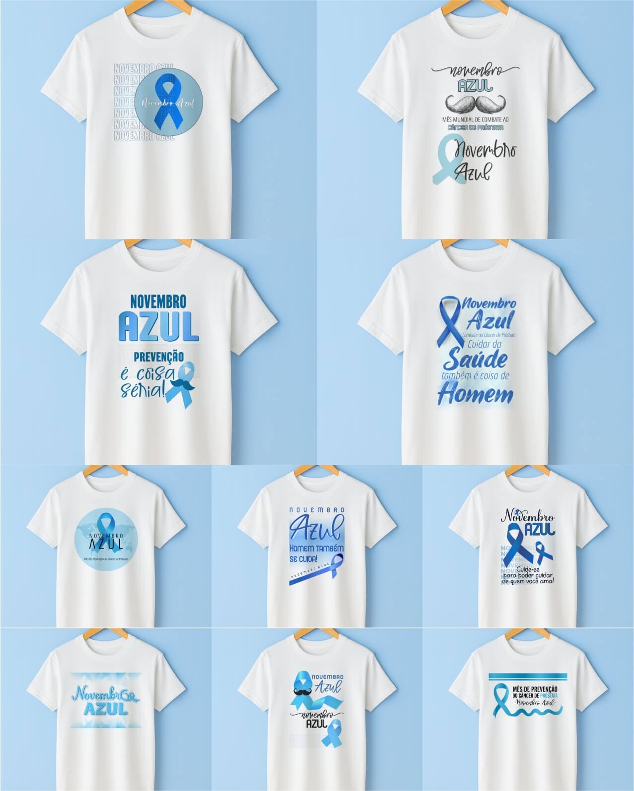 Novembro Azul V2 Camisa