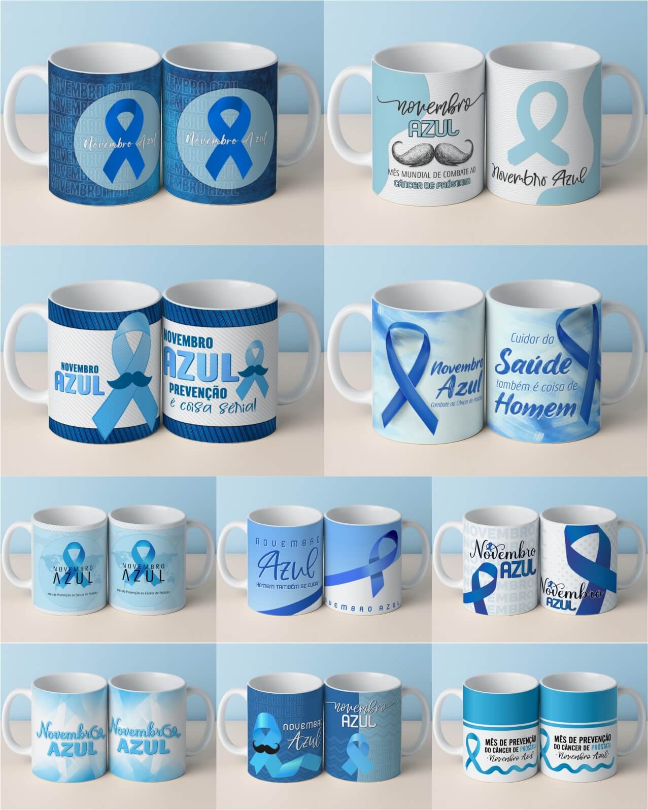 Novembro Azul V2 Caneca