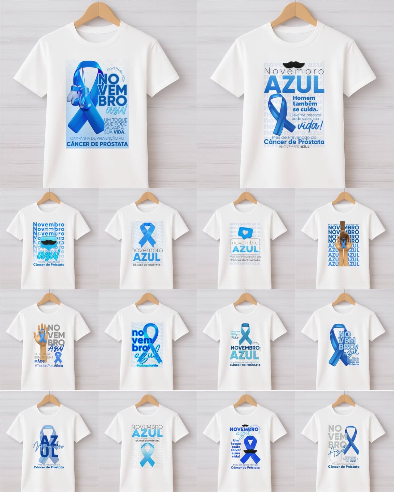 Novembro Azul V3 camisa