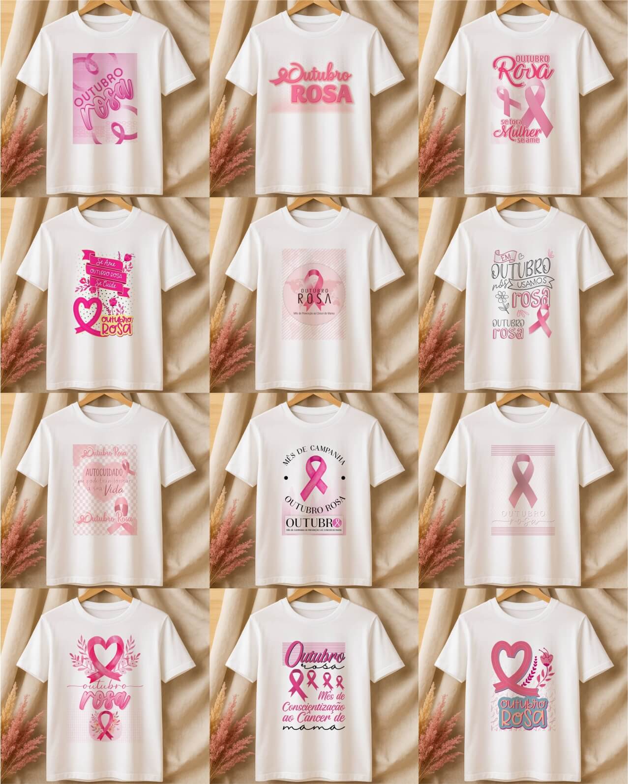 Out Rosa V2 Camisa