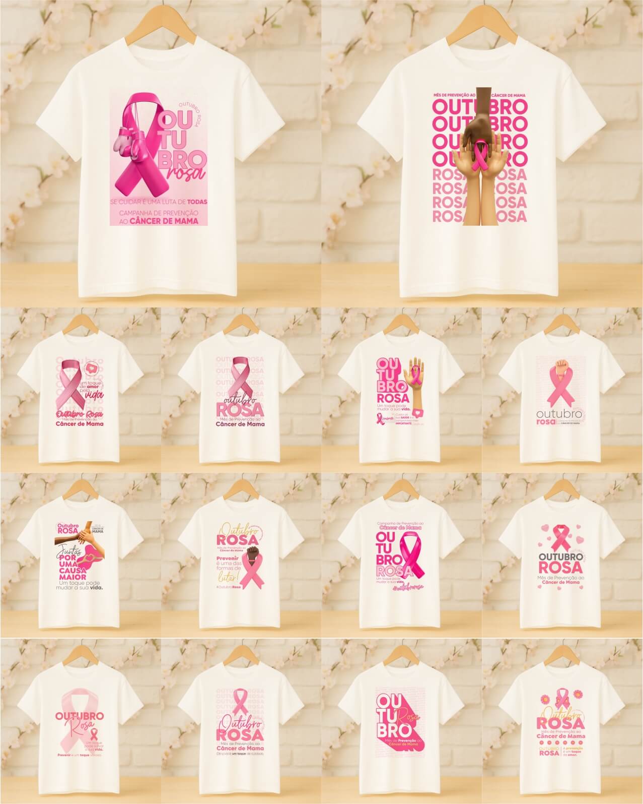 Out Rosa V4 Camisa
