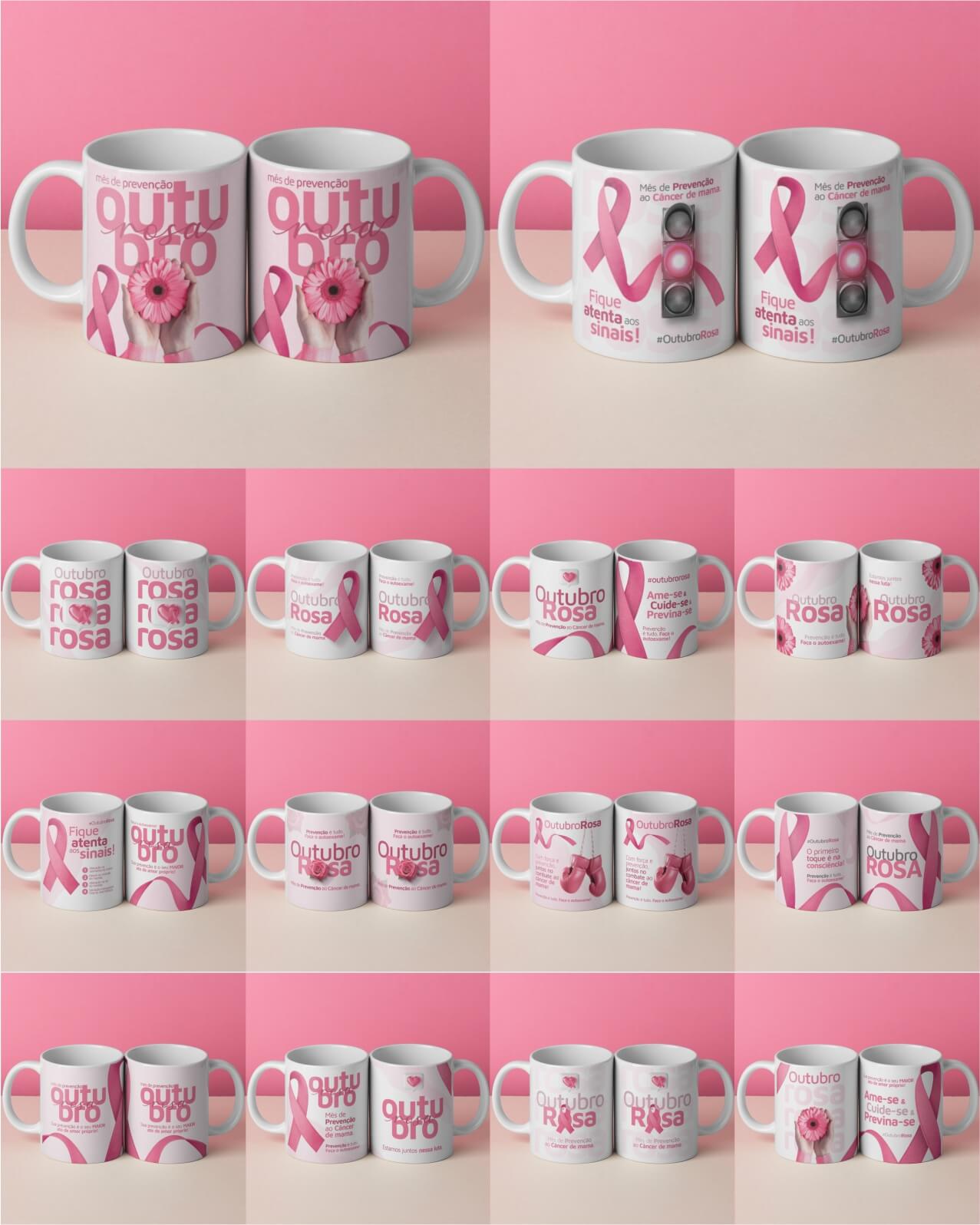 Out Rosa V5 Caneca