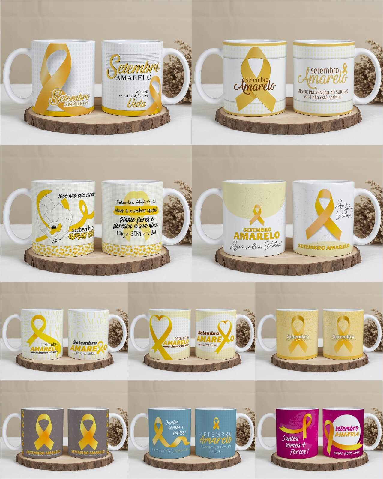 Set Amarelo V3 caneca