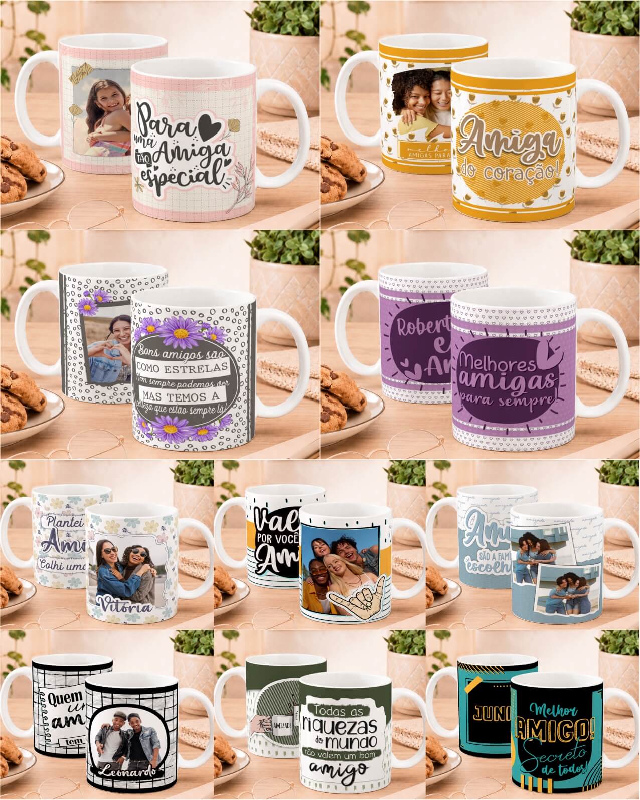 Tabela Amigos V2 Caneca