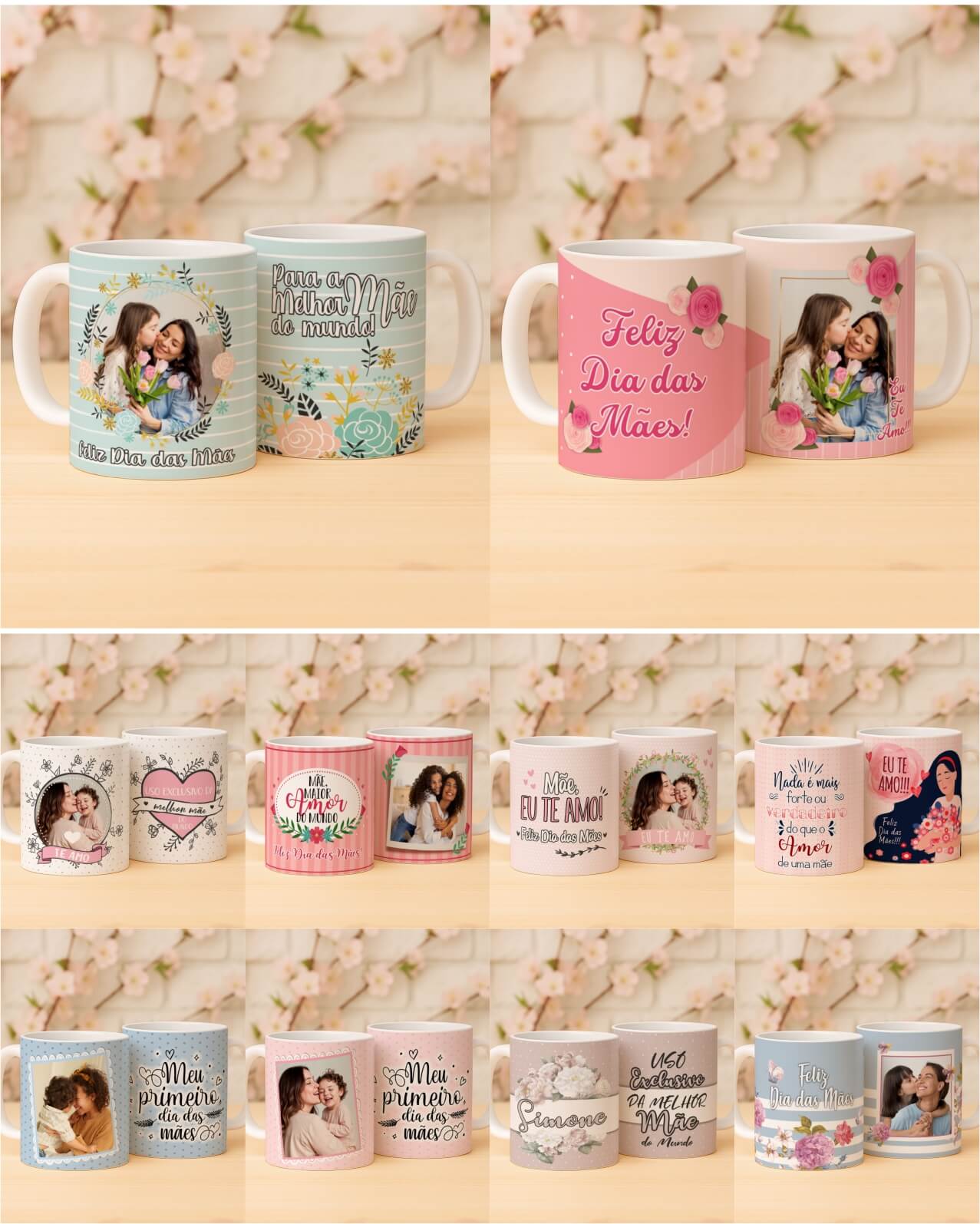 V1 Kit 1 Caneca Mães