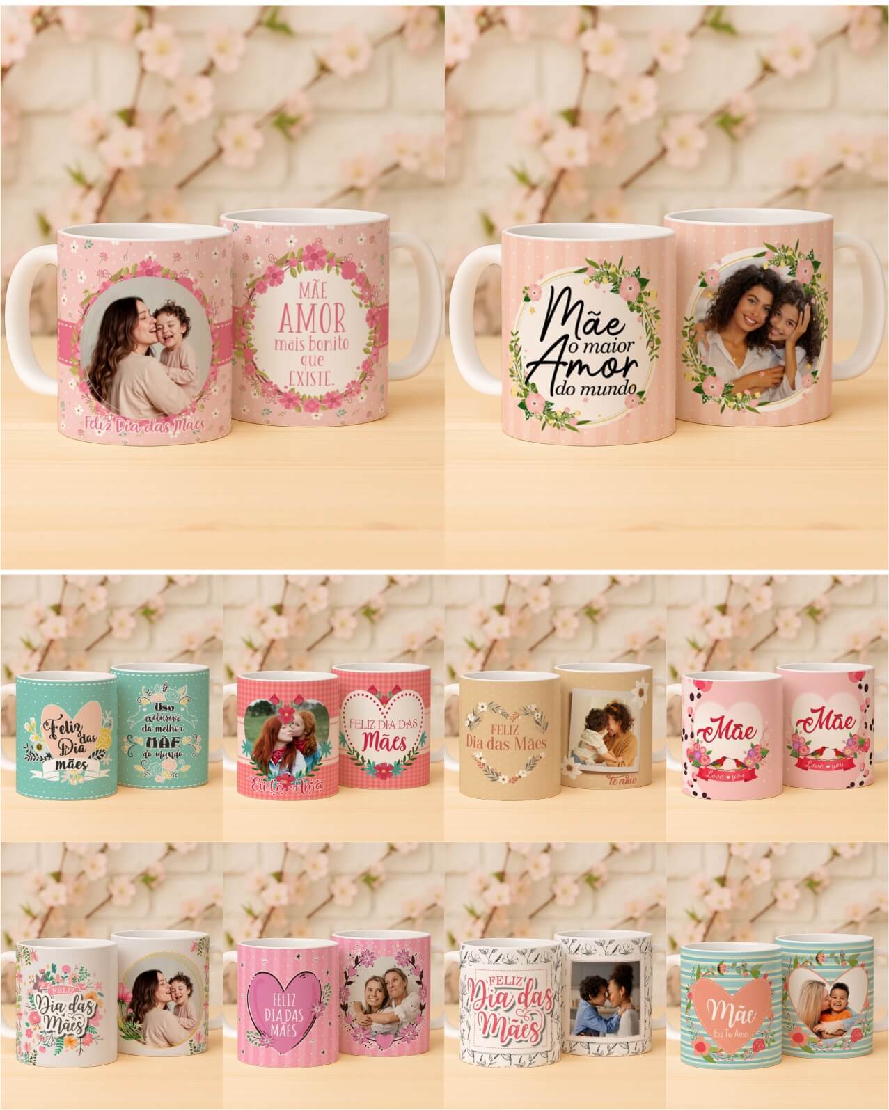 V1 Kit 2 Caneca Mães