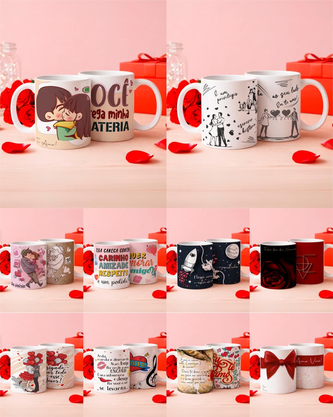 V2 1 Caneca Namorados