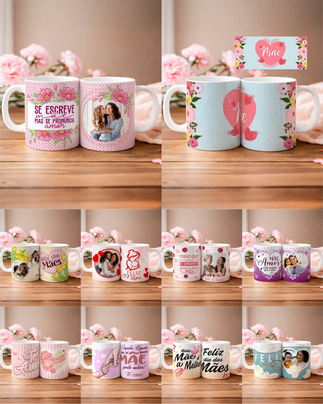 V2 Kit 1 Caneca Mães