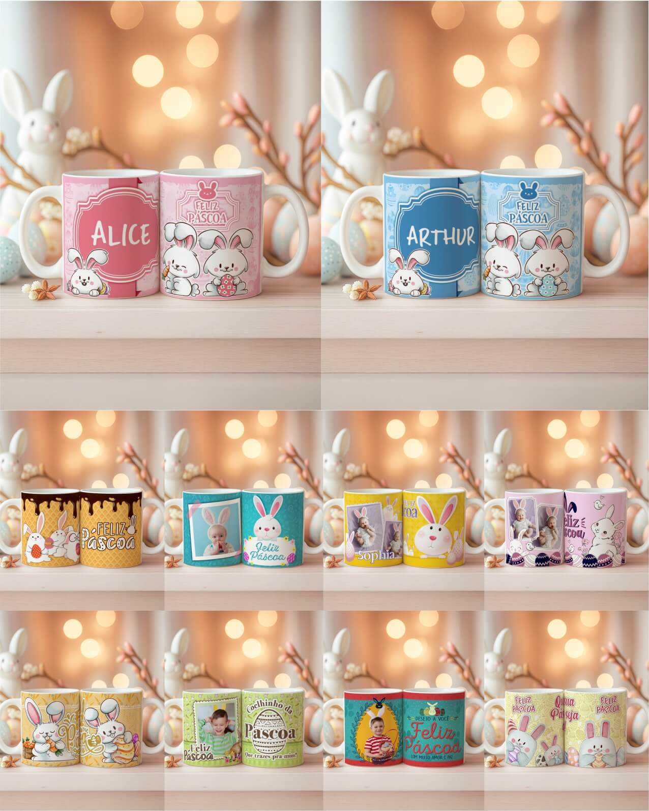 V2 Kit 3 Caneca