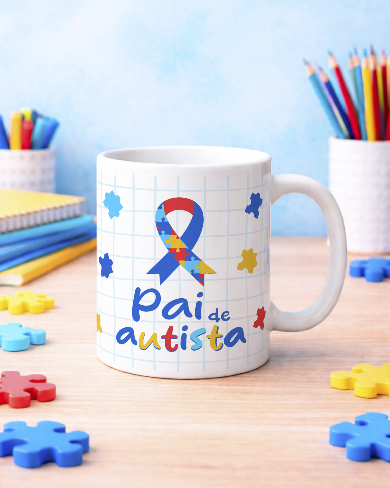 Vintage - Caneca Autismo V6 16