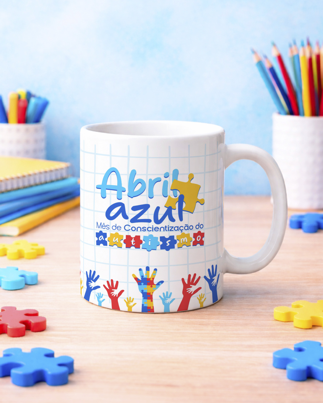 Vintage - Caneca Autismo V6 4