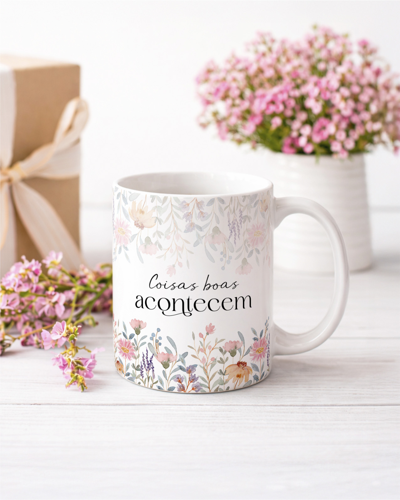 Vintage - Kit Caneca Florescer 1