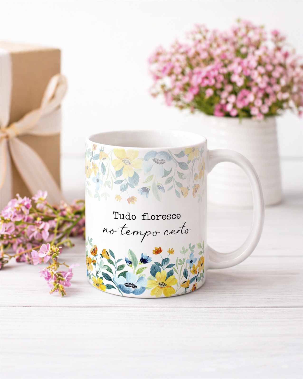 Vintage - Kit Caneca Florescer 10