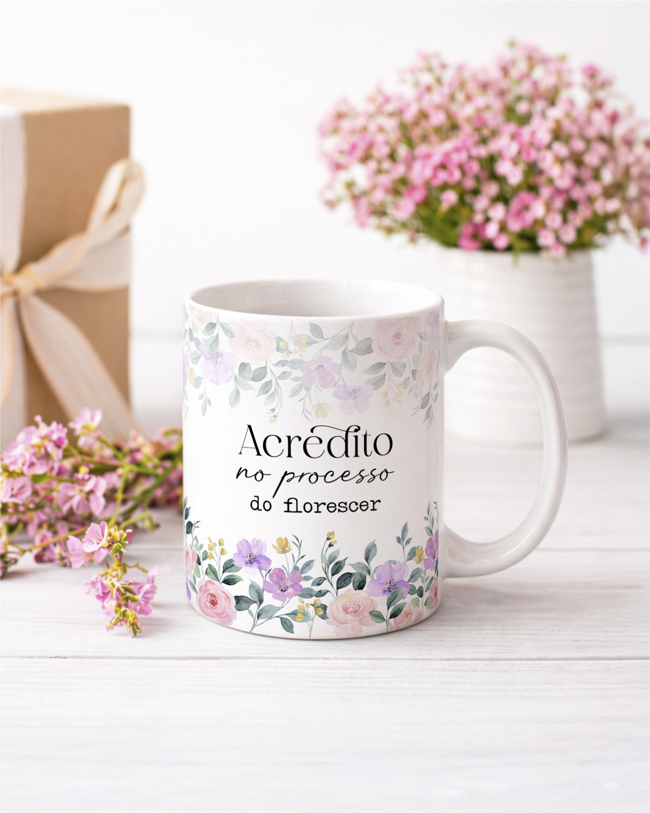 Vintage - Kit Caneca Florescer 11