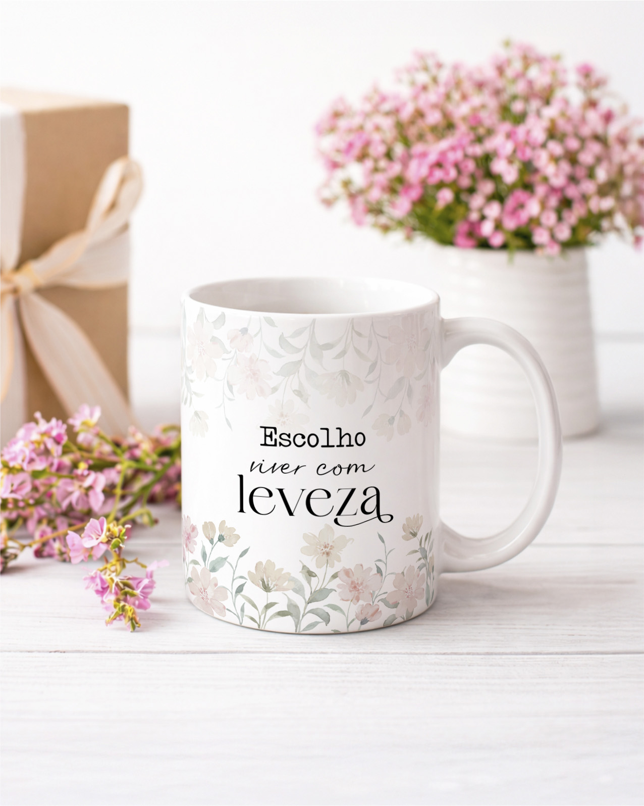 Vintage - Kit Caneca Florescer 4