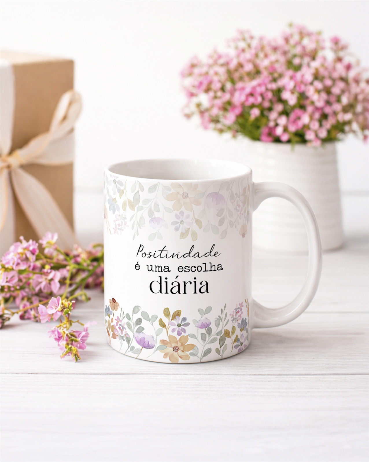 Vintage - Kit Caneca Florescer 7