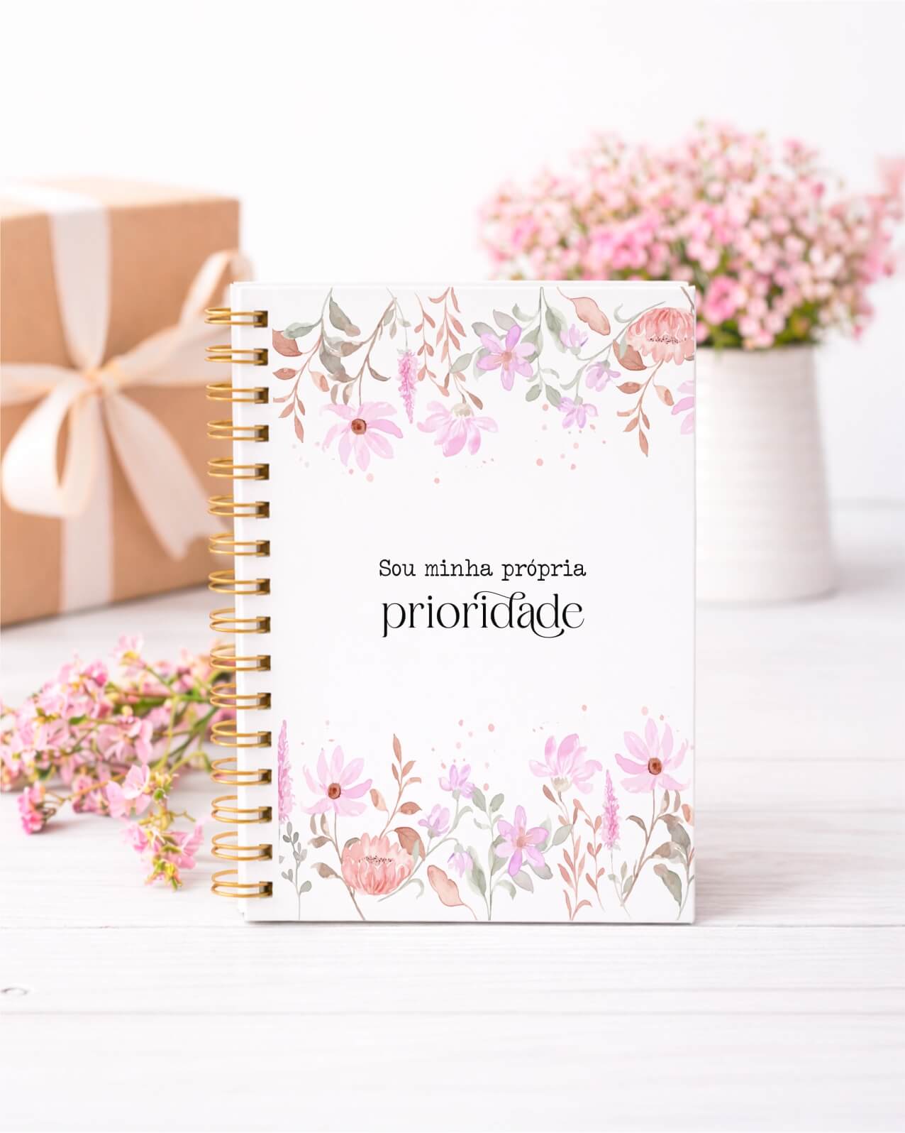 Vintage - Kit Capa de Agenda Florescer 3