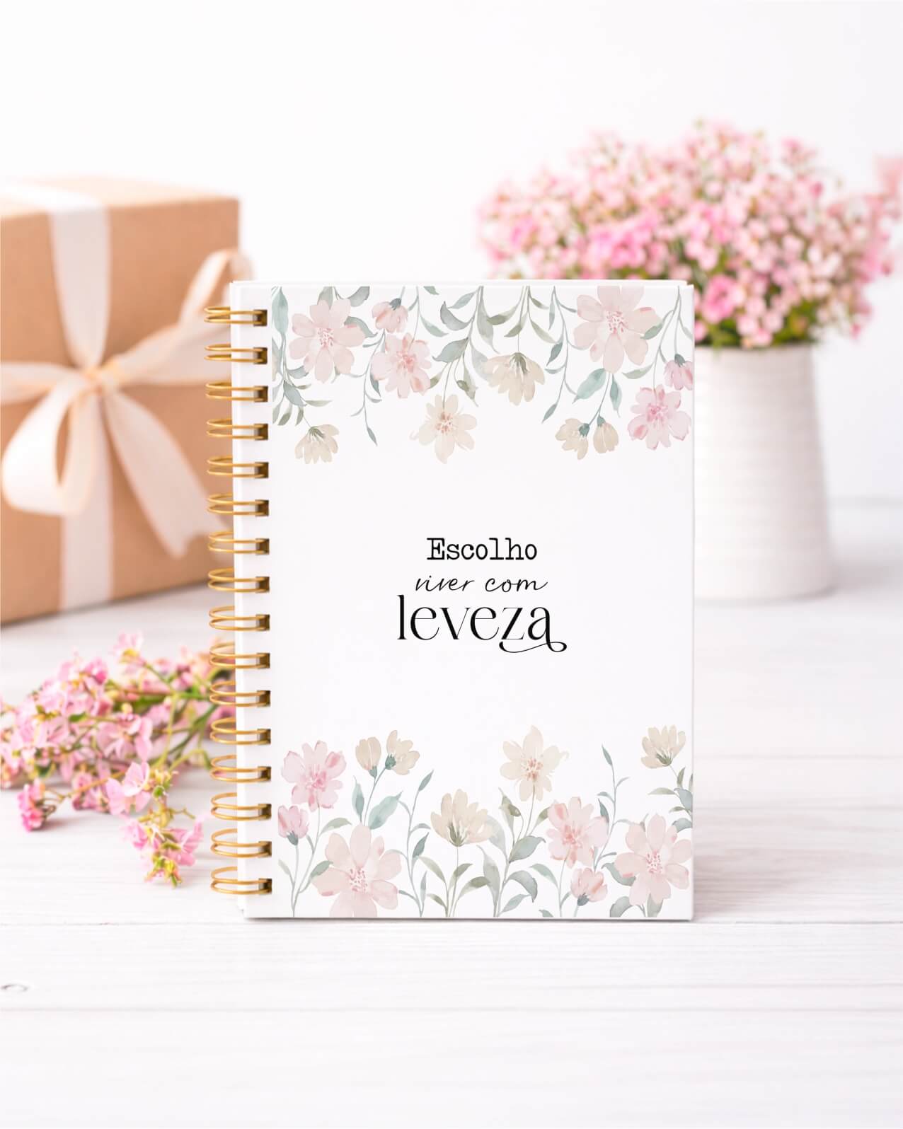 Vintage - Kit Capa de Agenda Florescer 4